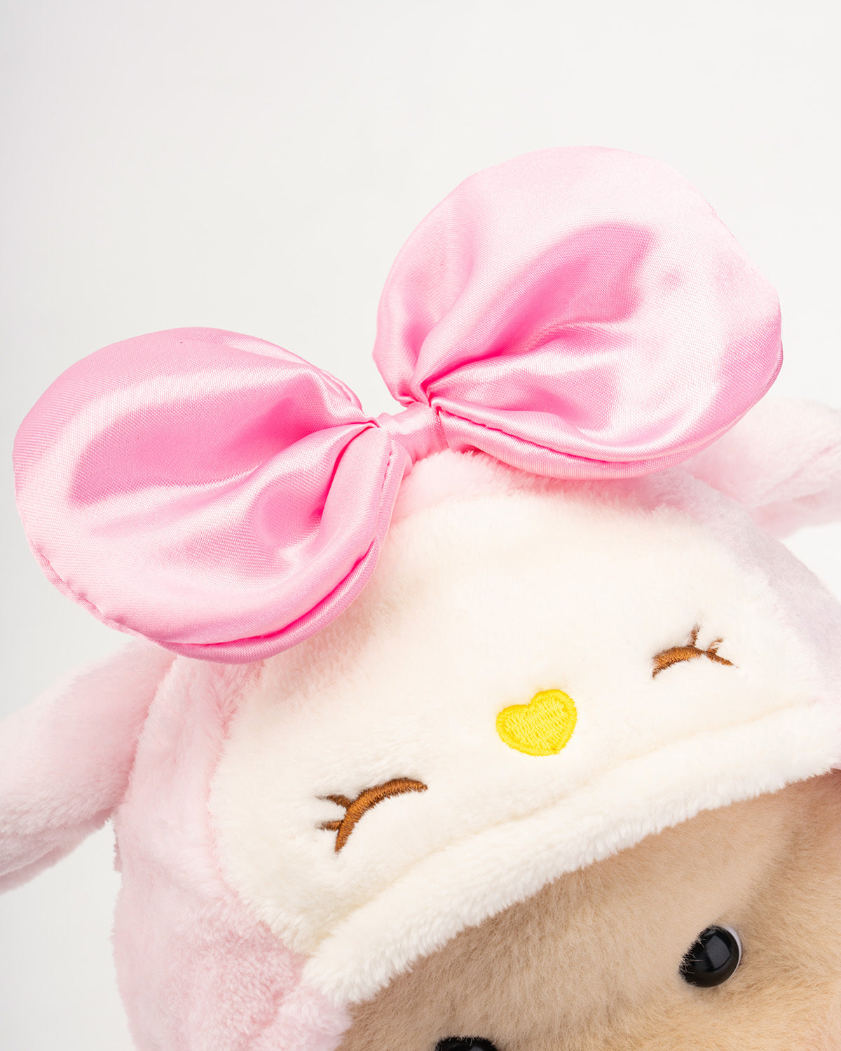 Getahug Love Strawberry Bear | Ours en peluche articulé fait main à offrir en cadeau