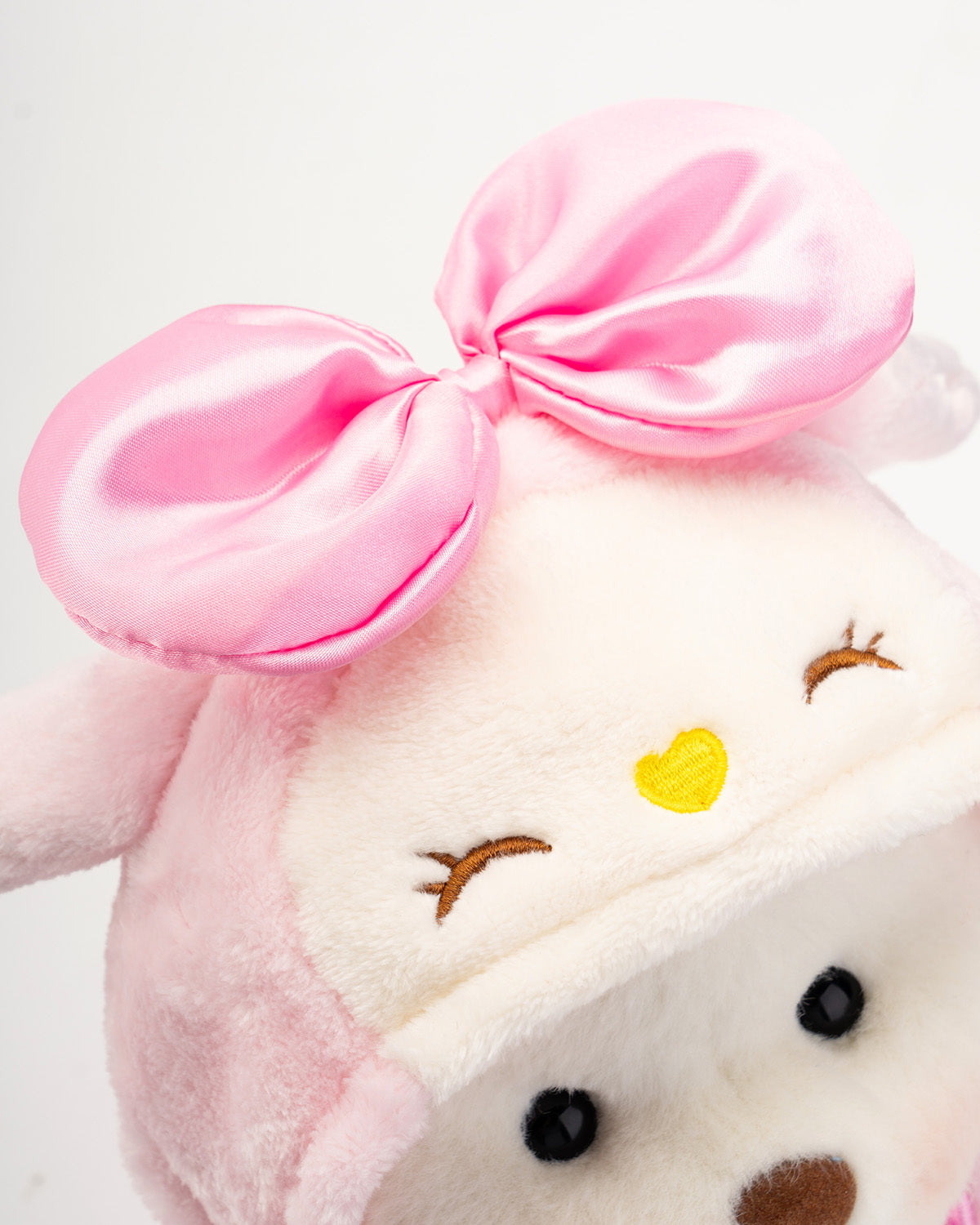 Getahug Love Strawberry Bear | Ours en peluche articulé fait main à offrir en cadeau