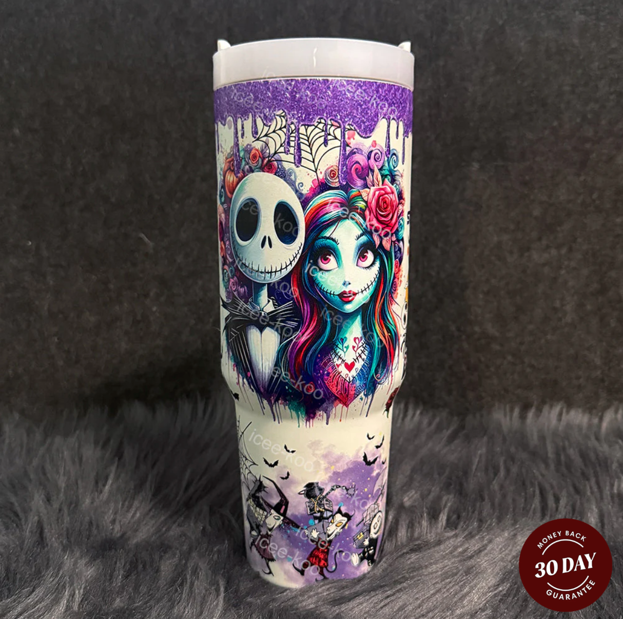 Gobelet Sally x Jack Skellington 40 oz